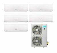 Мультисплит-система Hisense AMW-42U4SE + AMS-07UR4SVEDB65*4 + AMS-12UR4SVEDB65