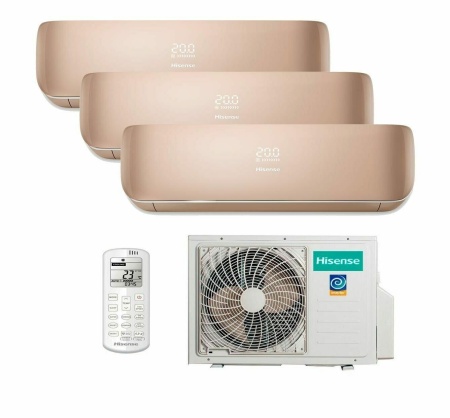Мультисплит-система Hisense AMW3-24U4SZD + AMS-09UR4SVETG67(C)*2 + AMS-12UR4SVETG67(C)