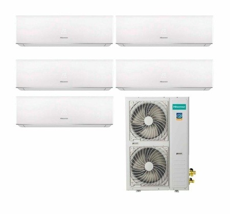 Мультисплит-система Hisense AMW-42U4SE + AMS-07UR4SVEDB65*5