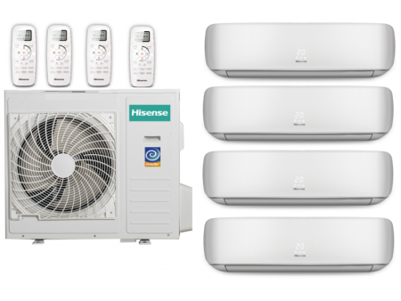 Мультисплит-система Hisense AMW4-36U4SAC + AMS-09UR4SVETG67*3 + AMS-12UR4SVETG67