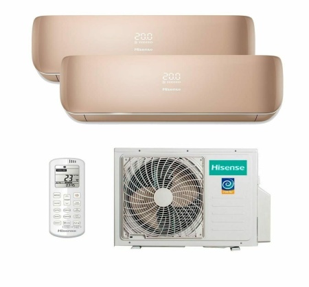 Мультисплит-система Hisense AMW2-18U4SXE + AMS-09UR4SVETG67(C)*2