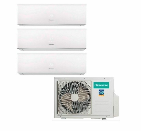 Мультисплит-система Hisense AMW3-24U4SZD + AMS-09UR4SVEDB65 + AMS-12UR4SVEDB65*2