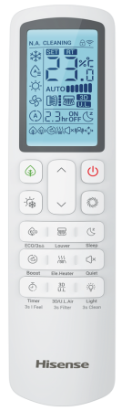 Инверторная сплит-система кассетного типа серии HEAVY EU DC INVERTER Wi-Fi AUC-48UR4RKC8/PE-QFA/CD/AUW-48U6RN8 (комплект)