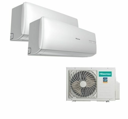 Мультисплит-система Hisense AMW2-18U4SXE + AMS-09UR4SVEDL6 (S)*2